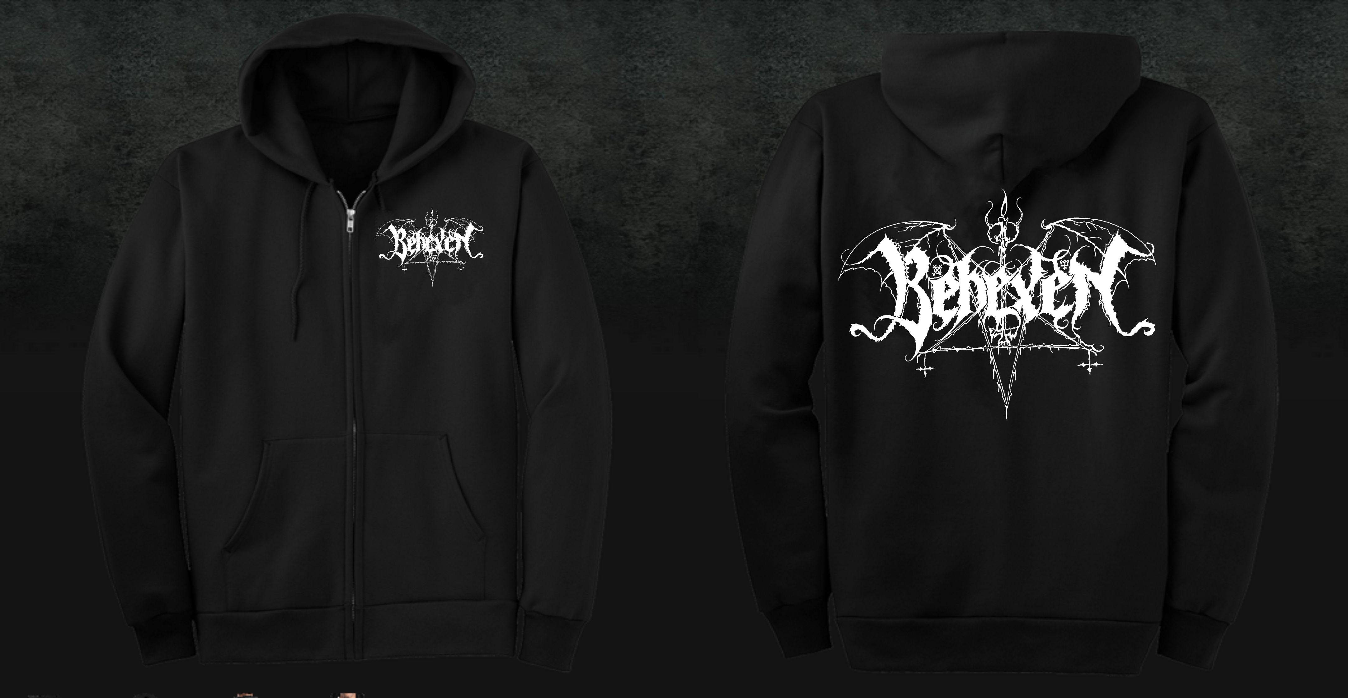 Behexen Logo Hoodie – Metal & Rock T-shirts and Accessories