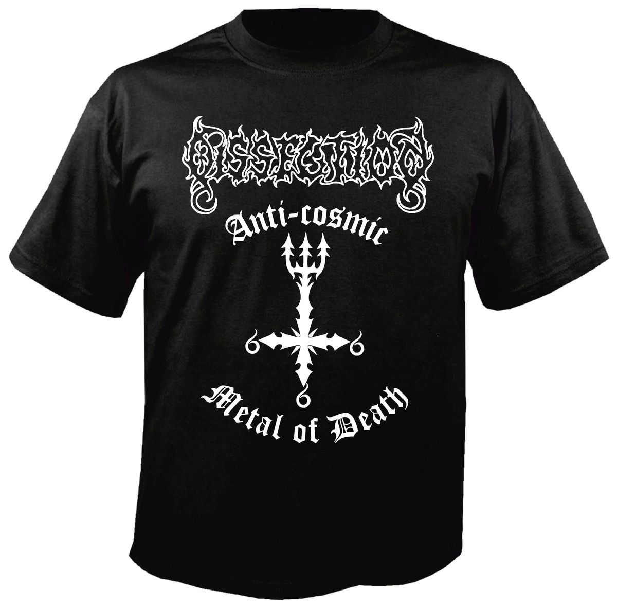 Dissection Anti Cosmic Metal Of Death T-Shirt – Metal & Rock T-shirts ...