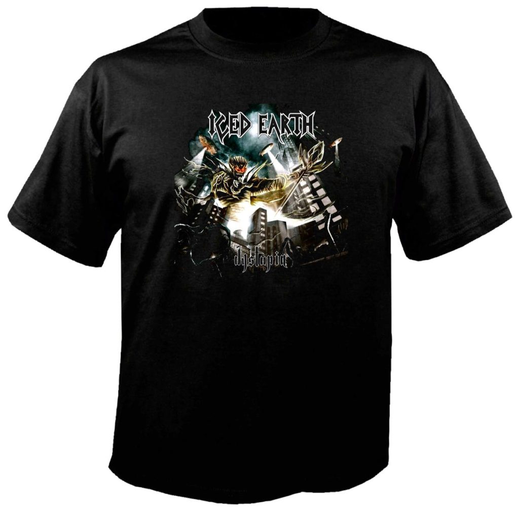 Iced Earth Dystopia T-Shirt – Metal & Rock T-shirts and Accessories