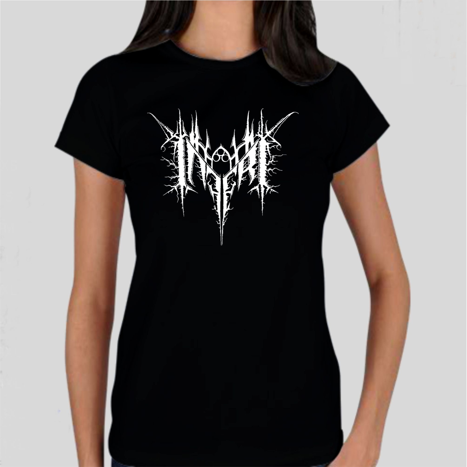 Inferi Logo GirlieT-Shirt – Metal & Rock T-shirts and Accessories