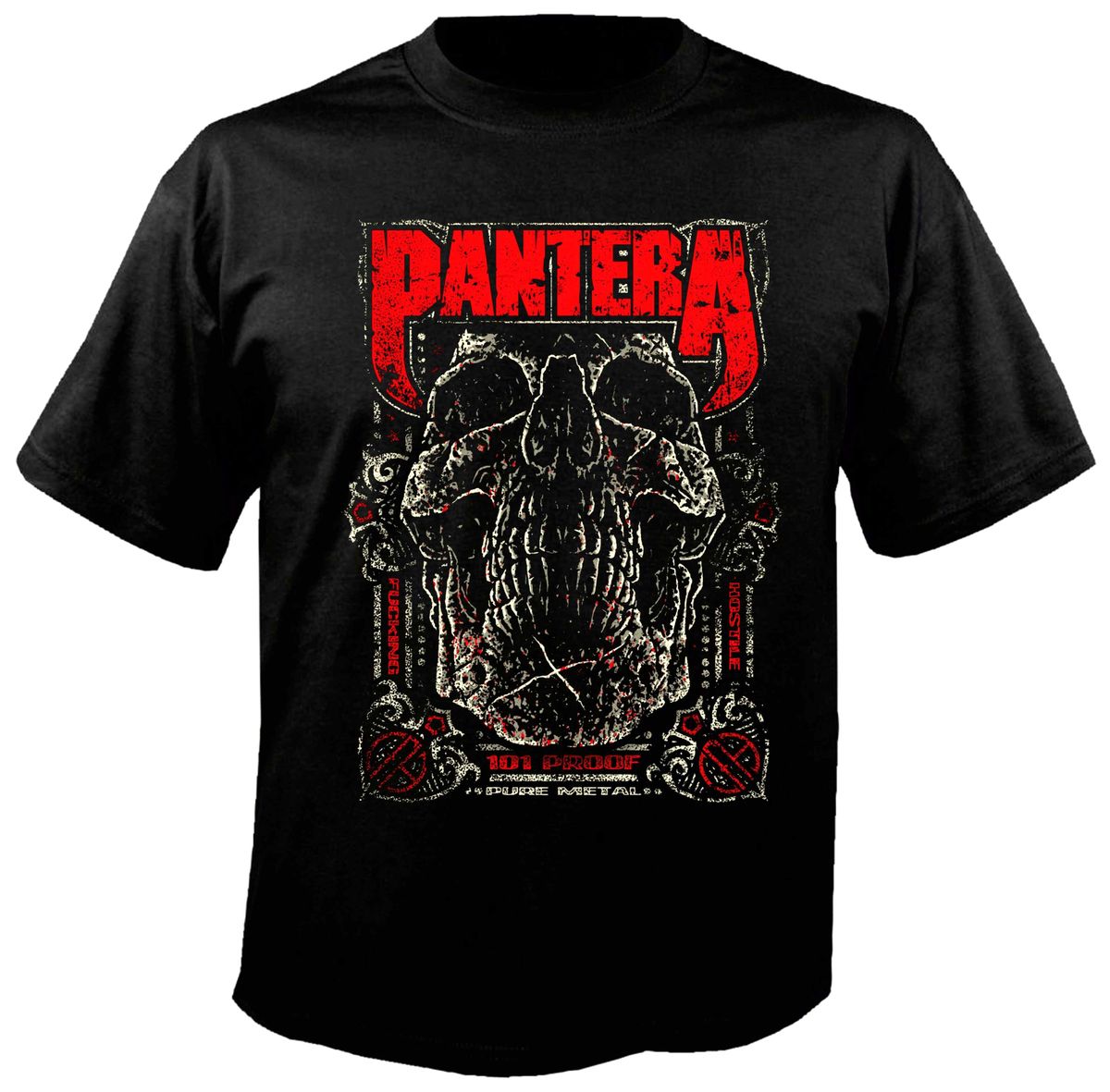 Pantera Skull T-Shirt – Metal & Rock T-shirts and Accessories