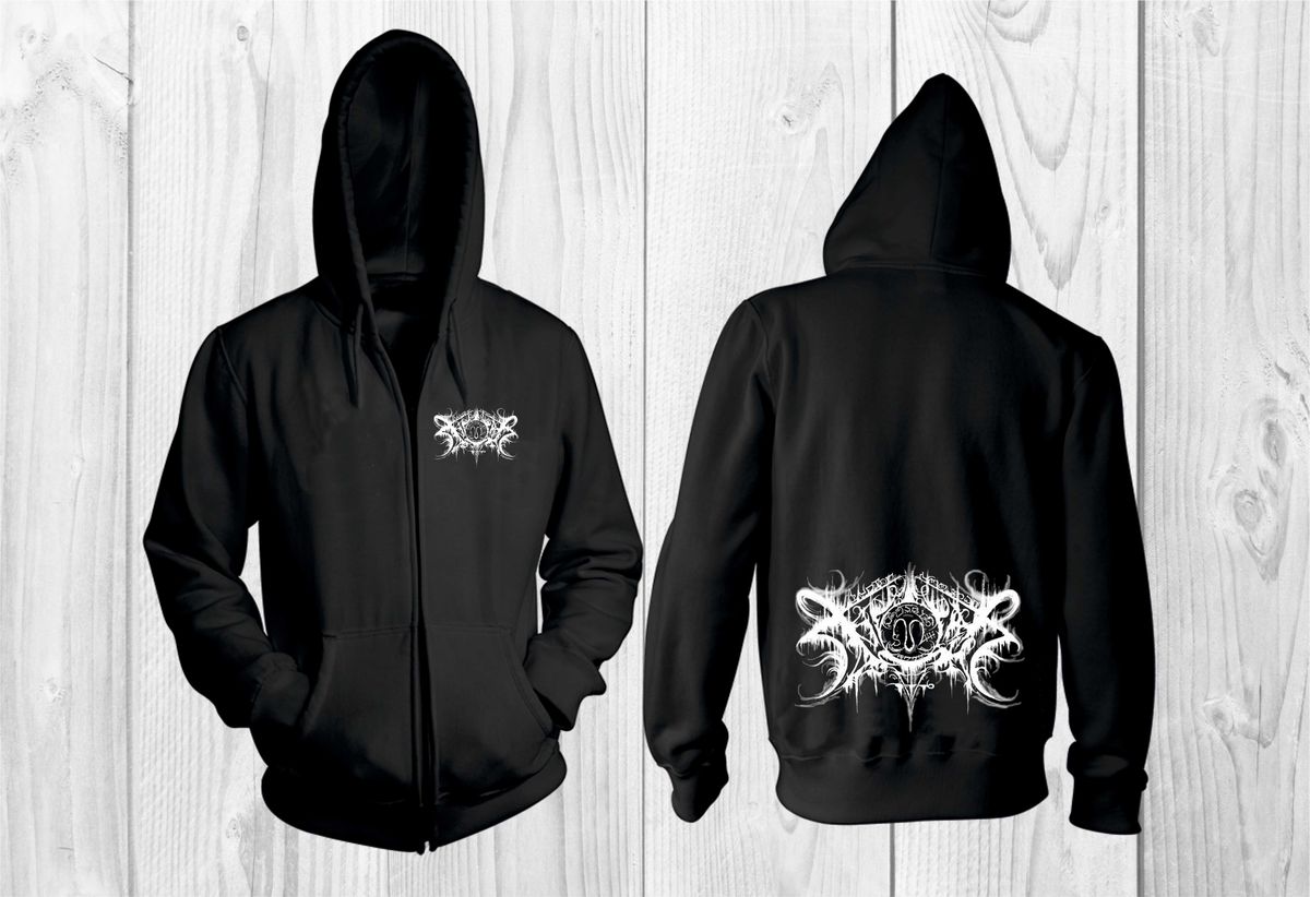 Xasthur Band Logo Hoodie – Metal & Rock T-shirts and Accessories